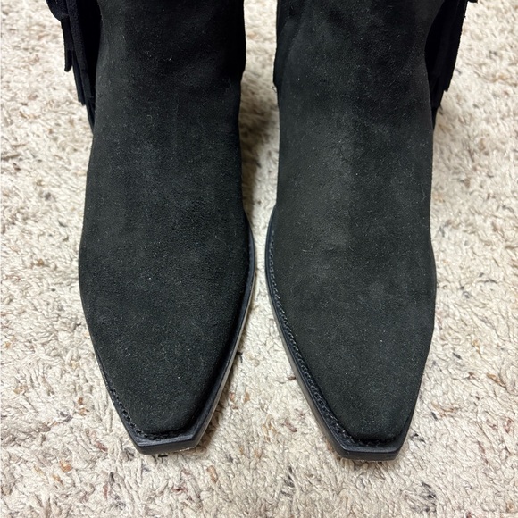 Tecovas “The Georgia” suede fringe booties - Picture 8 of 10